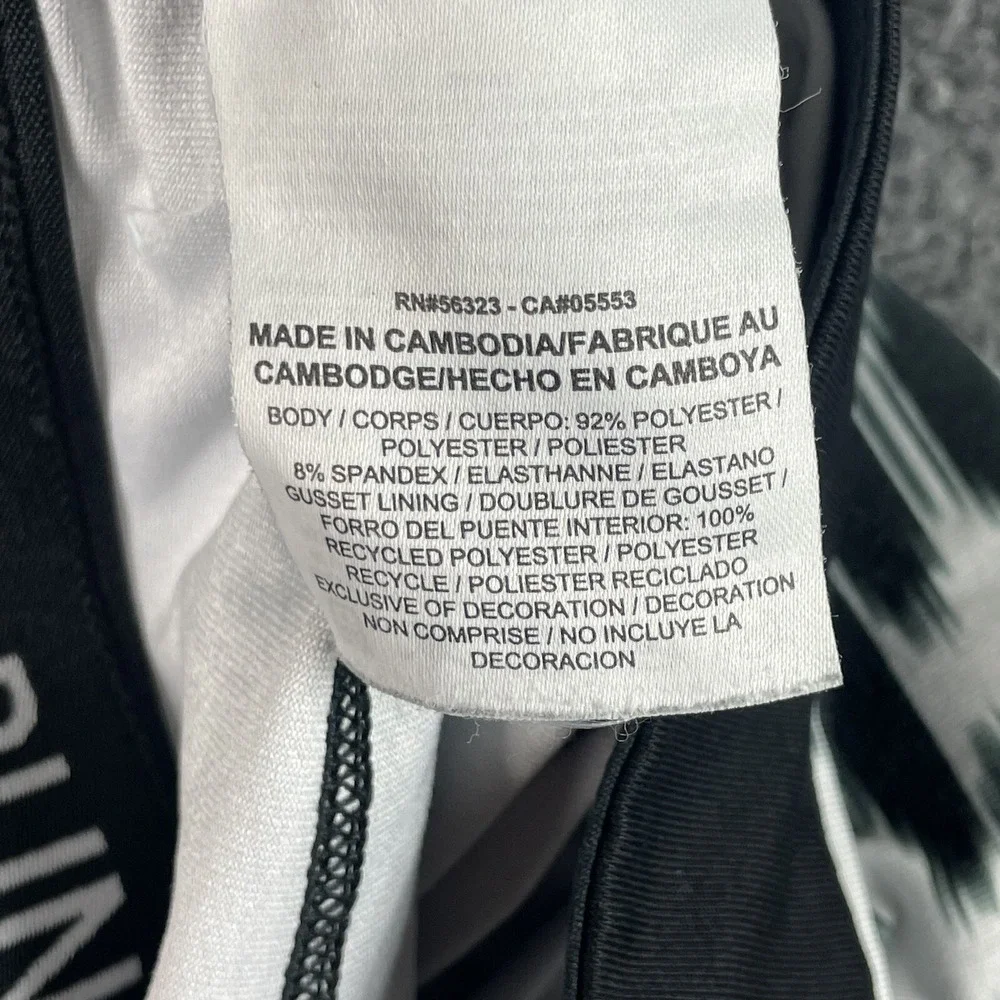 Nike Leggings Small Black‎ White Full Length Running Pants 777408 010 Women's